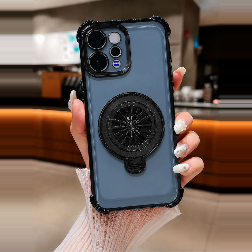 Vivo V70 5G Premium Spinner Wheel Stress Relief Shockproof Protective Case