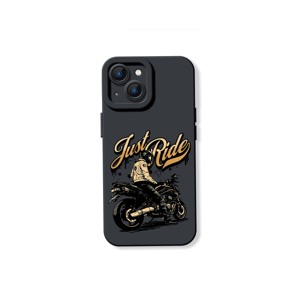 Ride Free Motorcycle Adventure Silicone Case for Apple iPhone Series