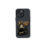 Ride Free Motorcycle Adventure Silicone Case for Apple iPhone Series