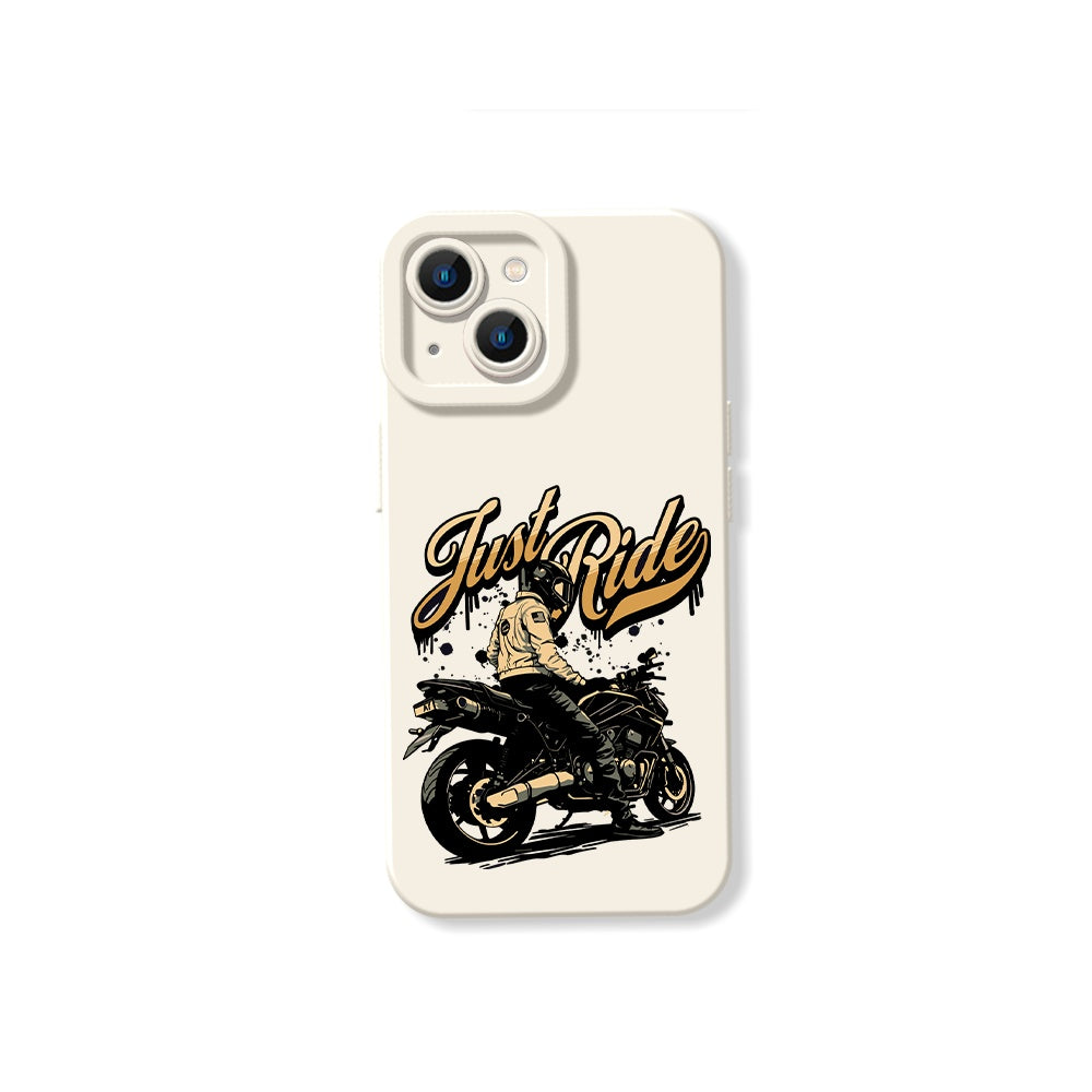 Ride Free Motorcycle Adventure Silicone Case for Apple iPhone Series