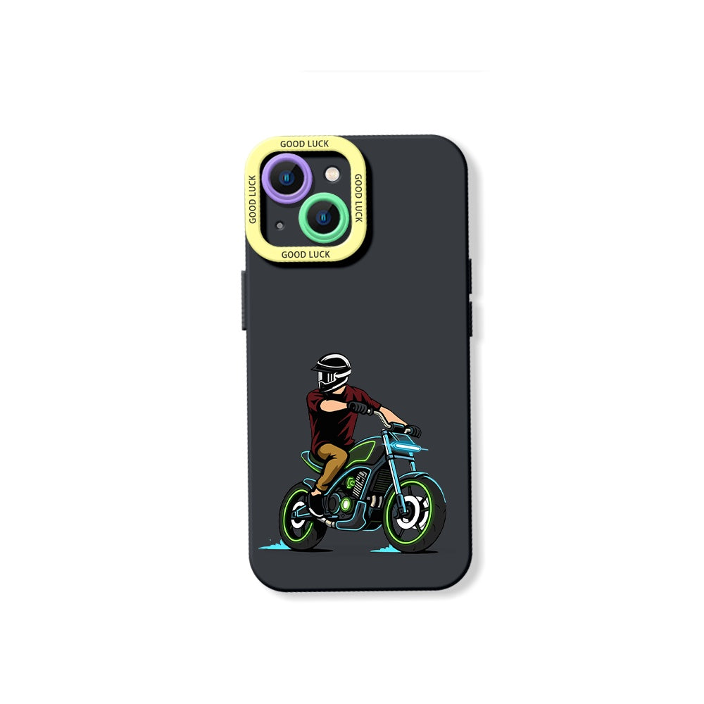 Road Warrior Biker Silicone Case for Apple iPhone Series