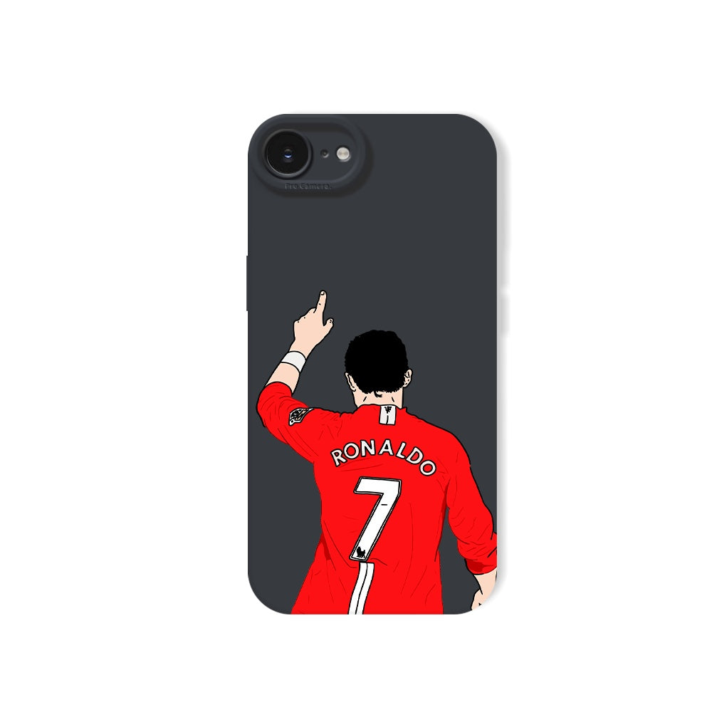 Victory Celebration Red Jersey Silicone Case for Apple iPhone Series