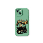 Ride Free Motorcycle Adventure Silicone Case for Apple iPhone Series