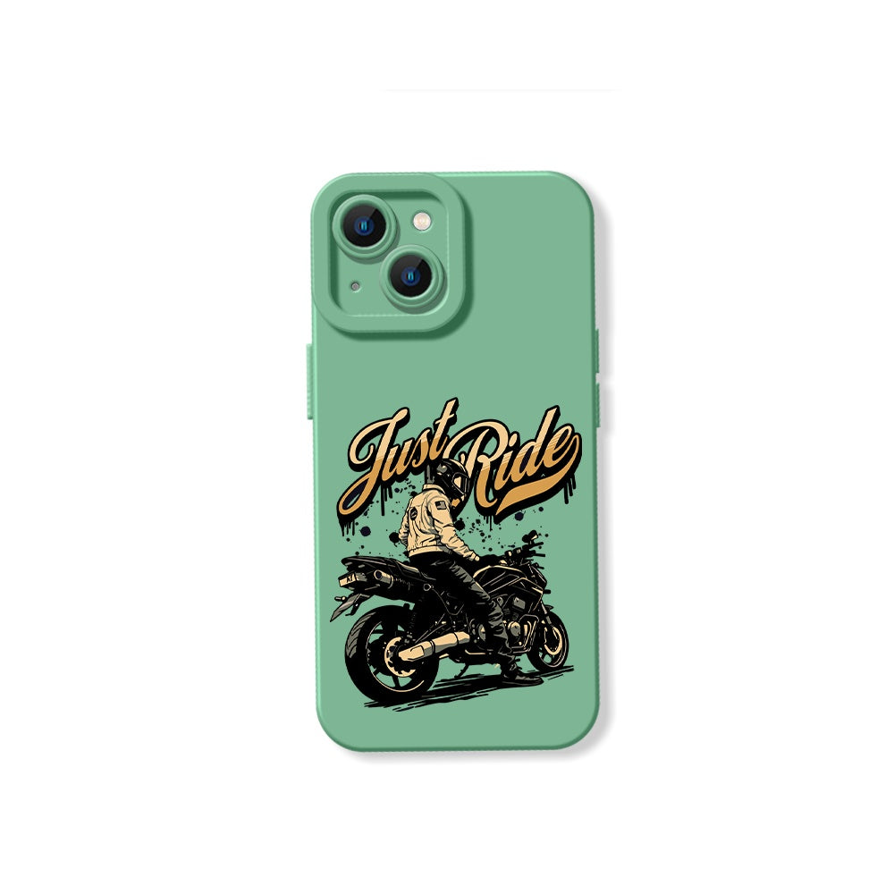 Ride Free Motorcycle Adventure Silicone Case for Apple iPhone Series