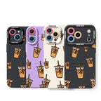 Daily Latte Delight Silicone Case for Apple iPhone Series