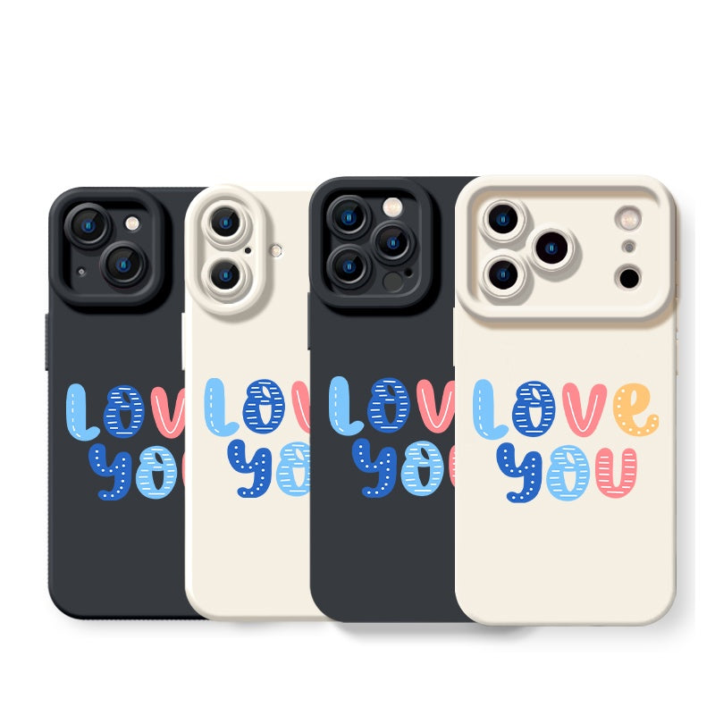 Colorful Love Message Case