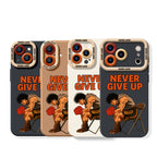 Motivational Boxer Silicone Case for Apple iPhone Series