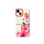 Floral Bloom Delight Silicone Case for Apple iPhone Series