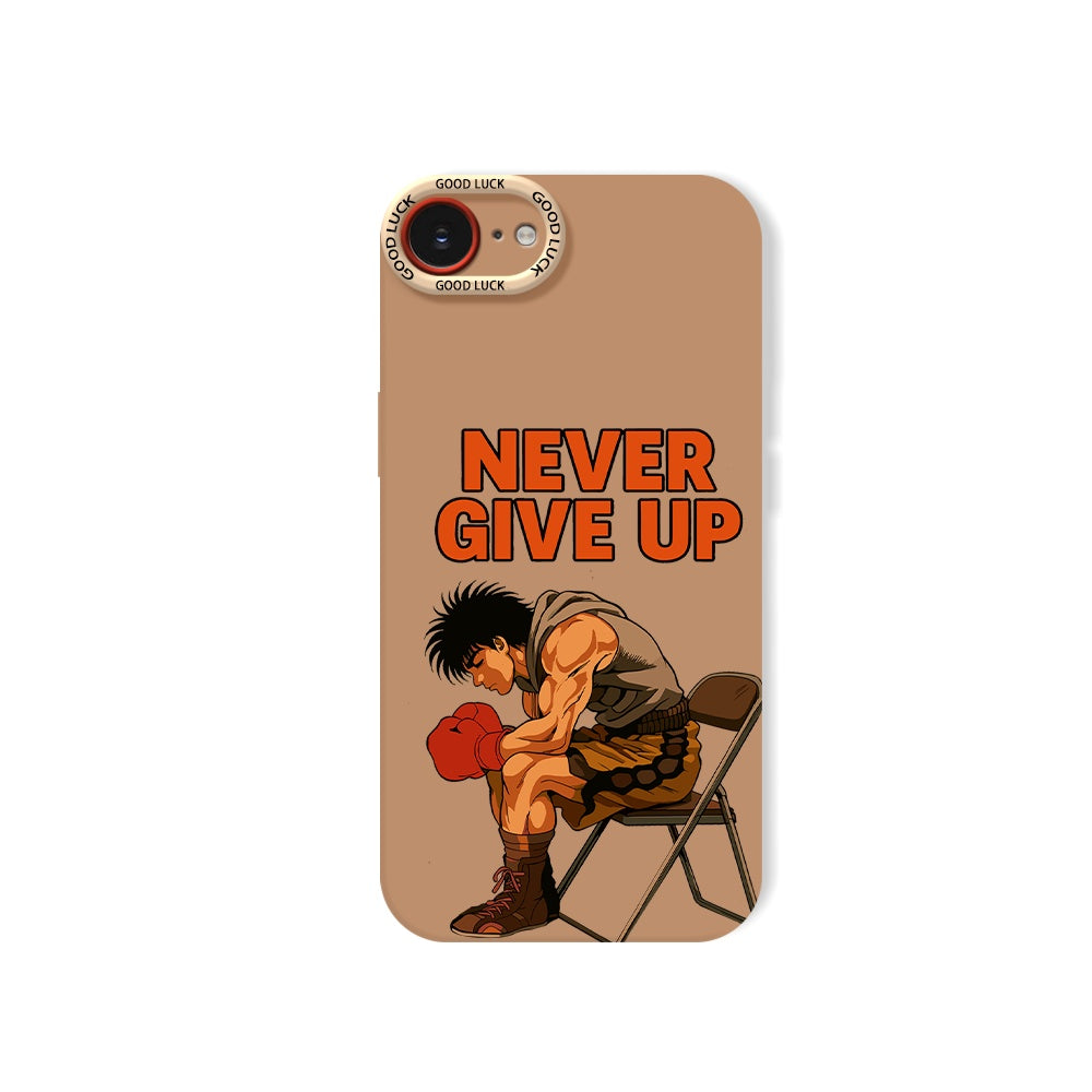 Motivational Boxer Silicone Case for Apple iPhone Series