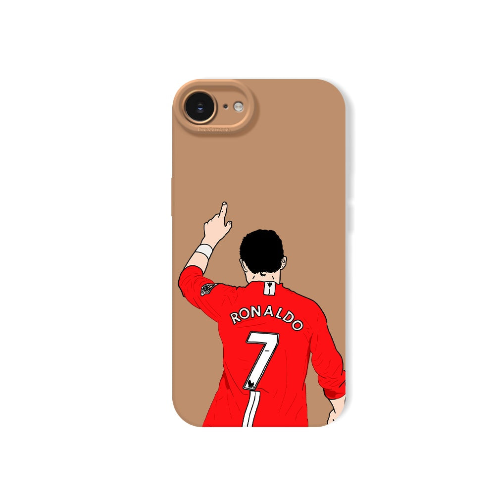 Victory Celebration Red Jersey Silicone Case for Apple iPhone Series