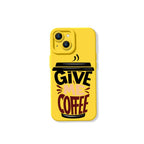 Coffee Craver Delight Silicone Case for Apple iPhone Series